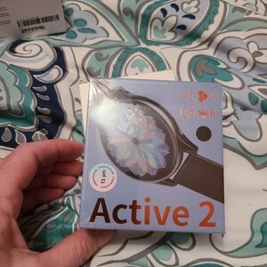 Samsung Smartwatch with Blue Packaging